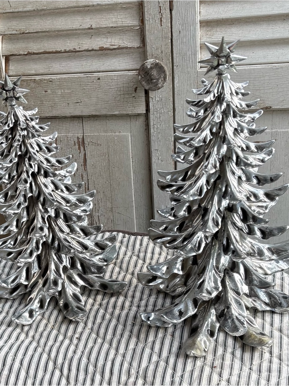 Vintage Shiny Christmas Trees